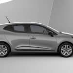 Manual transmission gearbox of a Renault Clio 5 rental car in Tangier, Morocco.