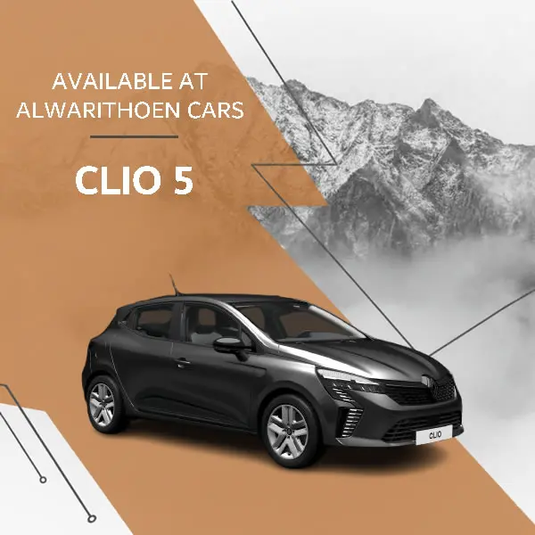 Renault Clio 5 Manual Rental Tangier Schist Grey 2025 Model