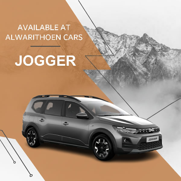 Spacious Dacia Jogger 7-seater car rental in Tangier with large trunk.