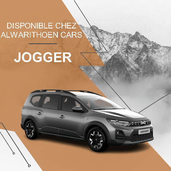 Location Dacia Jogger 7 places avec grand espace intérieur à Tanger