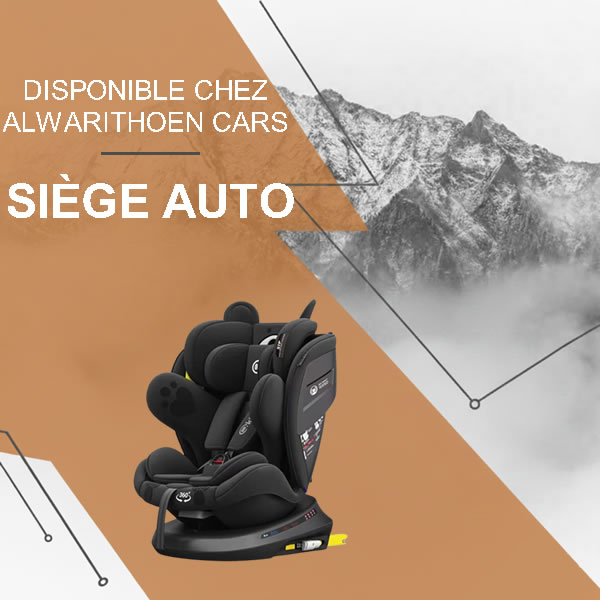 Louer un siège auto ou un cosy pour bébé à Tanger au Maroc avec Alwarithoen Cars.